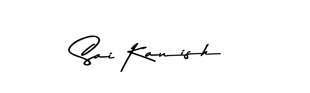 How to make Sai Kanish name signature. Use Asem Kandis PERSONAL USE style for creating short signs online. This is the latest handwritten sign. Sai Kanish signature style 9 images and pictures png