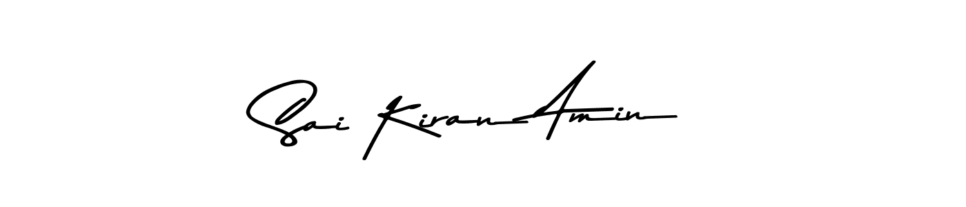 Also You can easily find your signature by using the search form. We will create Sai Kiran Amin name handwritten signature images for you free of cost using Asem Kandis PERSONAL USE sign style. Sai Kiran Amin signature style 9 images and pictures png