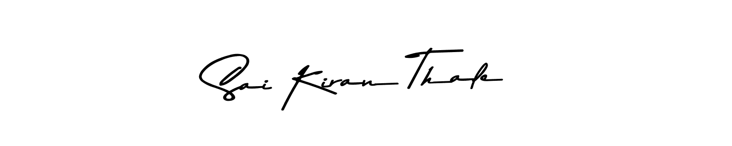 How to Draw Sai Kiran Thale signature style? Asem Kandis PERSONAL USE is a latest design signature styles for name Sai Kiran Thale. Sai Kiran Thale signature style 9 images and pictures png