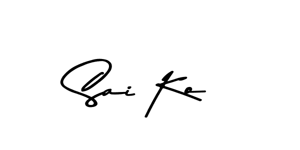 Also You can easily find your signature by using the search form. We will create Sai Ko name handwritten signature images for you free of cost using Asem Kandis PERSONAL USE sign style. Sai Ko signature style 9 images and pictures png