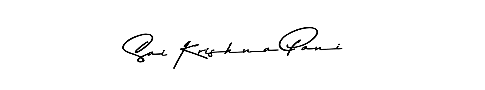 It looks lik you need a new signature style for name Sai Krishna Pani. Design unique handwritten (Asem Kandis PERSONAL USE) signature with our free signature maker in just a few clicks. Sai Krishna Pani signature style 9 images and pictures png