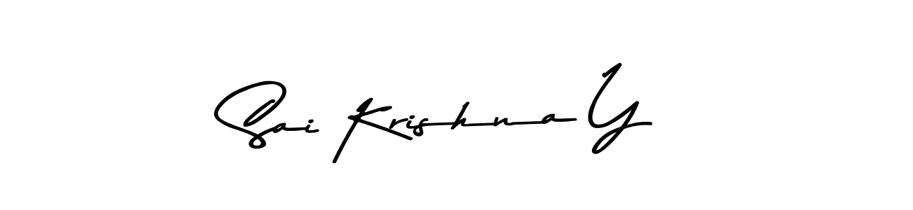 Also You can easily find your signature by using the search form. We will create Sai Krishna Y name handwritten signature images for you free of cost using Asem Kandis PERSONAL USE sign style. Sai Krishna Y signature style 9 images and pictures png