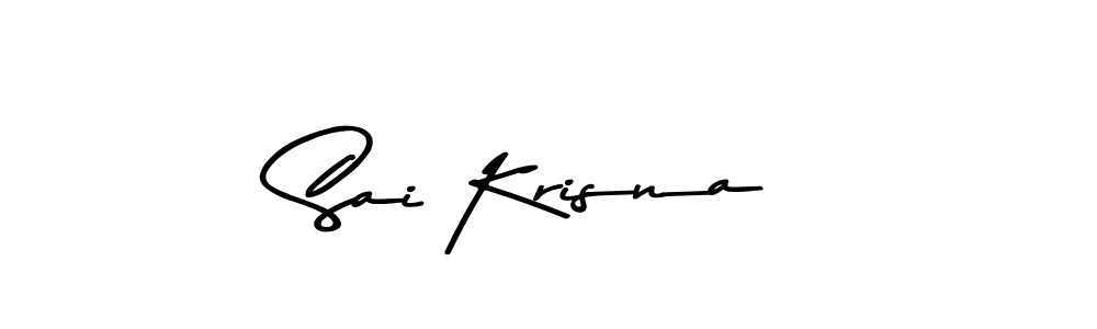 Sai Krisna stylish signature style. Best Handwritten Sign (Asem Kandis PERSONAL USE) for my name. Handwritten Signature Collection Ideas for my name Sai Krisna. Sai Krisna signature style 9 images and pictures png