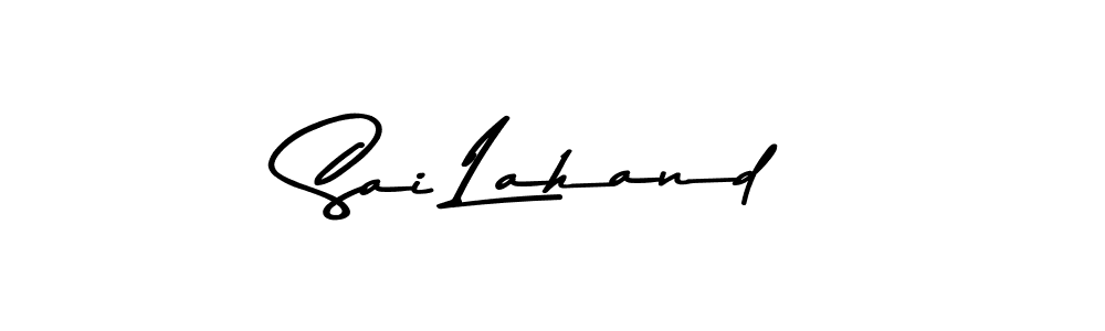 Asem Kandis PERSONAL USE is a professional signature style that is perfect for those who want to add a touch of class to their signature. It is also a great choice for those who want to make their signature more unique. Get Sai Lahand name to fancy signature for free. Sai Lahand signature style 9 images and pictures png