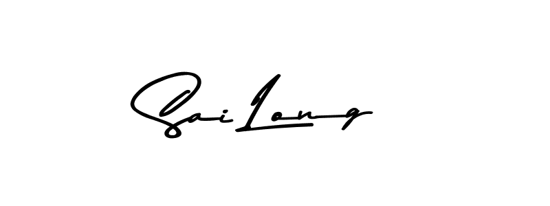 Sai Long stylish signature style. Best Handwritten Sign (Asem Kandis PERSONAL USE) for my name. Handwritten Signature Collection Ideas for my name Sai Long. Sai Long signature style 9 images and pictures png