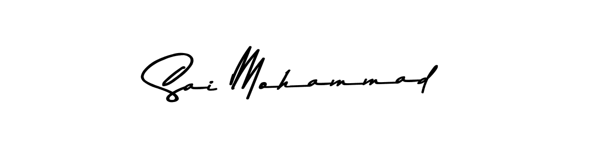 You can use this online signature creator to create a handwritten signature for the name Sai Mohammad. This is the best online autograph maker. Sai Mohammad signature style 9 images and pictures png