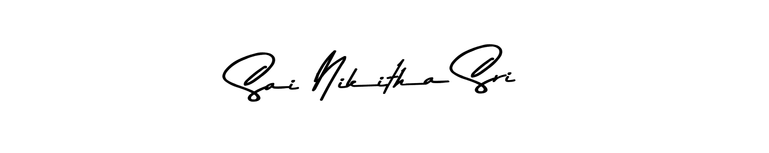 Also we have Sai Nikitha Sri name is the best signature style. Create professional handwritten signature collection using Asem Kandis PERSONAL USE autograph style. Sai Nikitha Sri signature style 9 images and pictures png