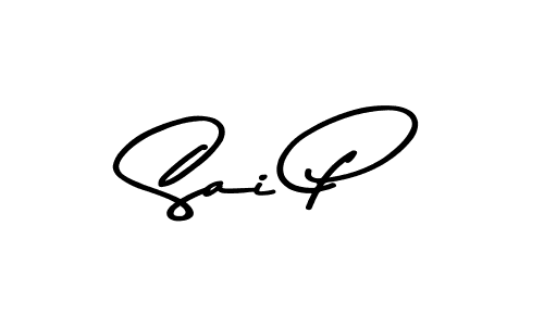 Make a beautiful signature design for name Sai P. Use this online signature maker to create a handwritten signature for free. Sai P signature style 9 images and pictures png