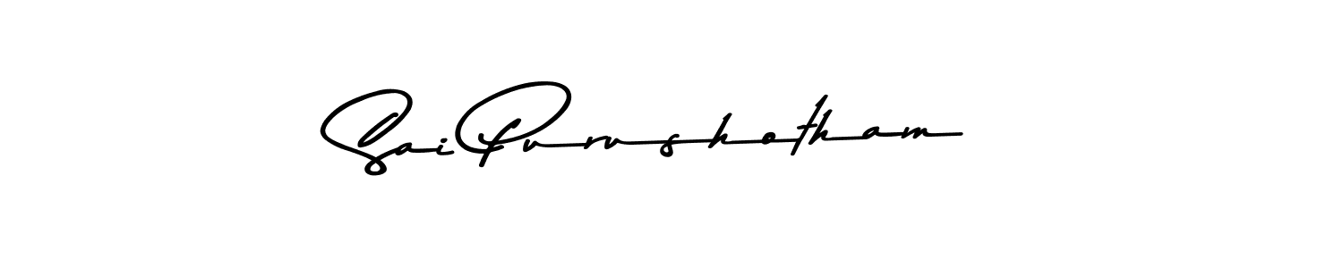 Similarly Asem Kandis PERSONAL USE is the best handwritten signature design. Signature creator online .You can use it as an online autograph creator for name Sai Purushotham. Sai Purushotham signature style 9 images and pictures png