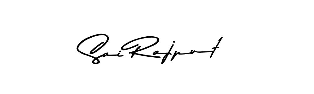 Make a beautiful signature design for name Sai Rajput. With this signature (Asem Kandis PERSONAL USE) style, you can create a handwritten signature for free. Sai Rajput signature style 9 images and pictures png
