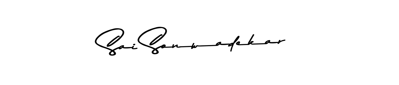 Sai Sonwadekar stylish signature style. Best Handwritten Sign (Asem Kandis PERSONAL USE) for my name. Handwritten Signature Collection Ideas for my name Sai Sonwadekar. Sai Sonwadekar signature style 9 images and pictures png