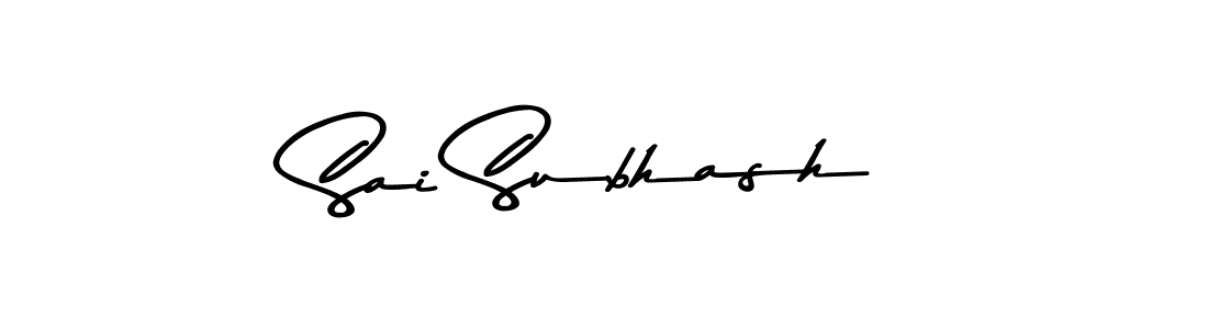 Also we have Sai Subhash name is the best signature style. Create professional handwritten signature collection using Asem Kandis PERSONAL USE autograph style. Sai Subhash signature style 9 images and pictures png