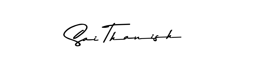 Also we have Sai Thanish name is the best signature style. Create professional handwritten signature collection using Asem Kandis PERSONAL USE autograph style. Sai Thanish signature style 9 images and pictures png