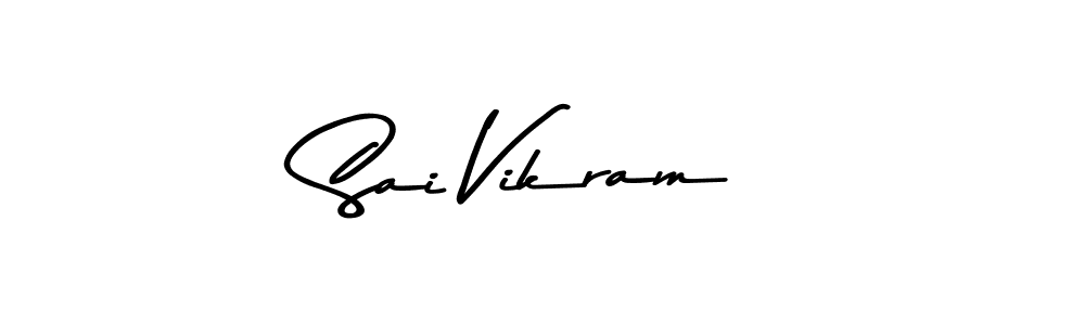 How to make Sai Vikram signature? Asem Kandis PERSONAL USE is a professional autograph style. Create handwritten signature for Sai Vikram name. Sai Vikram signature style 9 images and pictures png