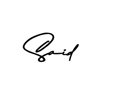 Also You can easily find your signature by using the search form. We will create Said name handwritten signature images for you free of cost using Asem Kandis PERSONAL USE sign style. Said signature style 9 images and pictures png