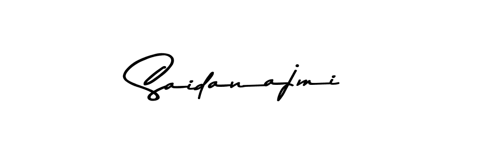 How to make Saidanajmi signature? Asem Kandis PERSONAL USE is a professional autograph style. Create handwritten signature for Saidanajmi name. Saidanajmi signature style 9 images and pictures png