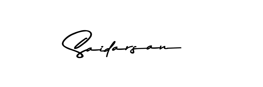 Create a beautiful signature design for name Saidarsan. With this signature (Asem Kandis PERSONAL USE) fonts, you can make a handwritten signature for free. Saidarsan signature style 9 images and pictures png