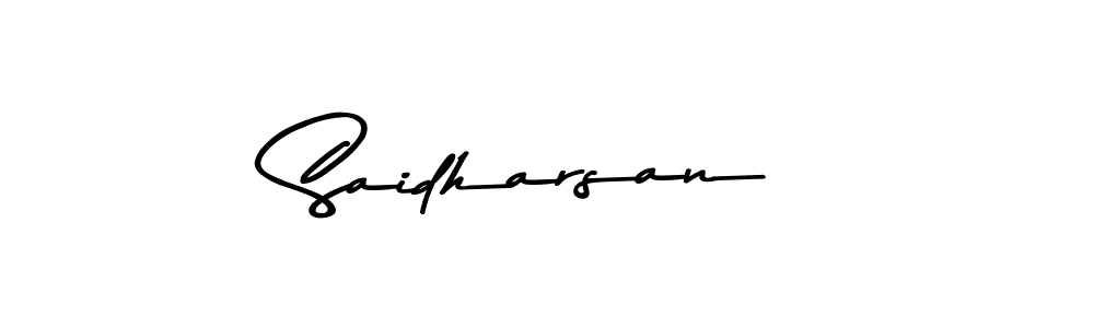 Similarly Asem Kandis PERSONAL USE is the best handwritten signature design. Signature creator online .You can use it as an online autograph creator for name Saidharsan. Saidharsan signature style 9 images and pictures png