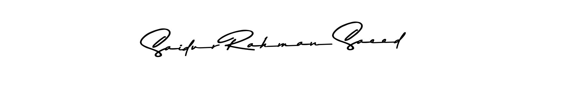 Here are the top 10 professional signature styles for the name Saidur Rahman Saeed. These are the best autograph styles you can use for your name. Saidur Rahman Saeed signature style 9 images and pictures png