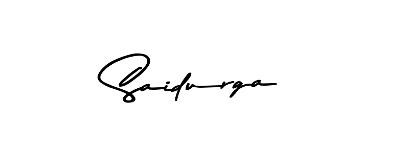 How to make Saidurga name signature. Use Asem Kandis PERSONAL USE style for creating short signs online. This is the latest handwritten sign. Saidurga signature style 9 images and pictures png