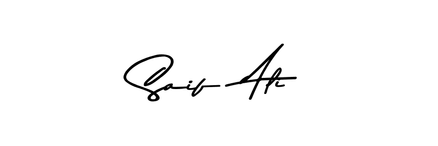 This is the best signature style for the Saif  Ali name. Also you like these signature font (Asem Kandis PERSONAL USE). Mix name signature. Saif  Ali signature style 9 images and pictures png