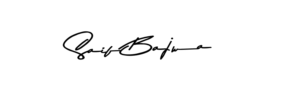 You can use this online signature creator to create a handwritten signature for the name Saif Bajwa. This is the best online autograph maker. Saif Bajwa signature style 9 images and pictures png