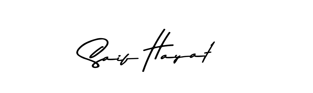 How to make Saif Hayat signature? Asem Kandis PERSONAL USE is a professional autograph style. Create handwritten signature for Saif Hayat name. Saif Hayat signature style 9 images and pictures png