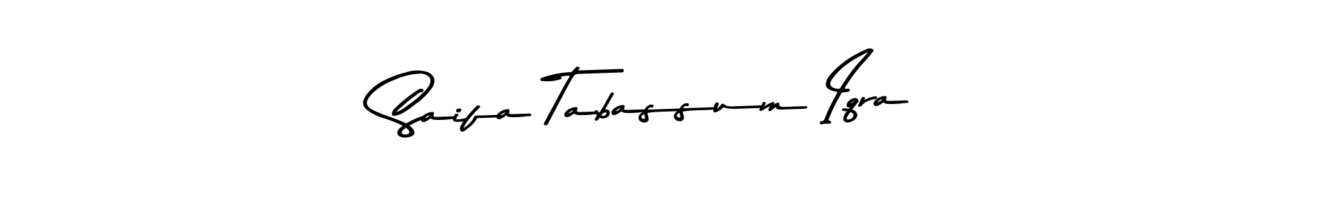 How to make Saifa Tabassum Iqra signature? Asem Kandis PERSONAL USE is a professional autograph style. Create handwritten signature for Saifa Tabassum Iqra name. Saifa Tabassum Iqra signature style 9 images and pictures png