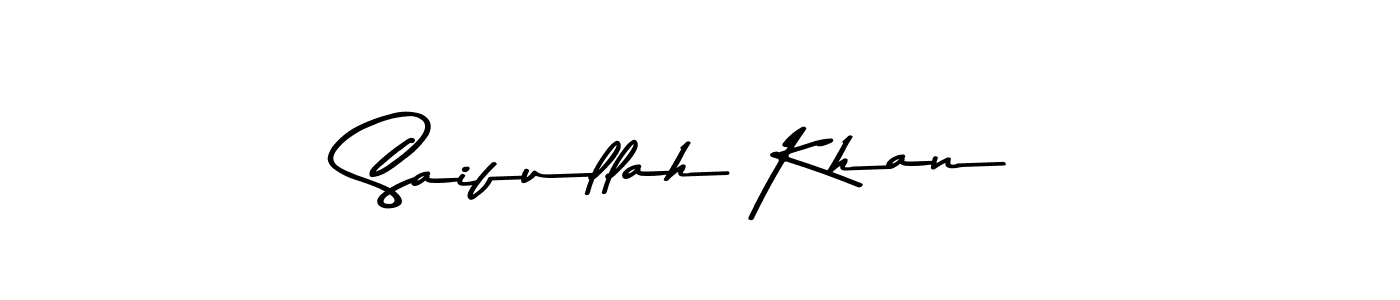 Use a signature maker to create a handwritten signature online. With this signature software, you can design (Asem Kandis PERSONAL USE) your own signature for name Saifullah Khan. Saifullah Khan signature style 9 images and pictures png