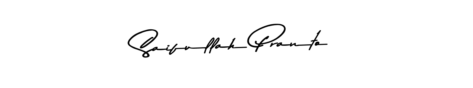Also You can easily find your signature by using the search form. We will create Saifullah Pranto name handwritten signature images for you free of cost using Asem Kandis PERSONAL USE sign style. Saifullah Pranto signature style 9 images and pictures png