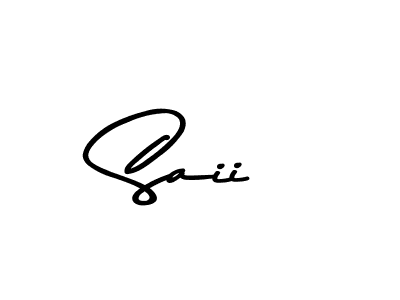 The best way (Asem Kandis PERSONAL USE) to make a short signature is to pick only two or three words in your name. The name Saii include a total of six letters. For converting this name. Saii signature style 9 images and pictures png