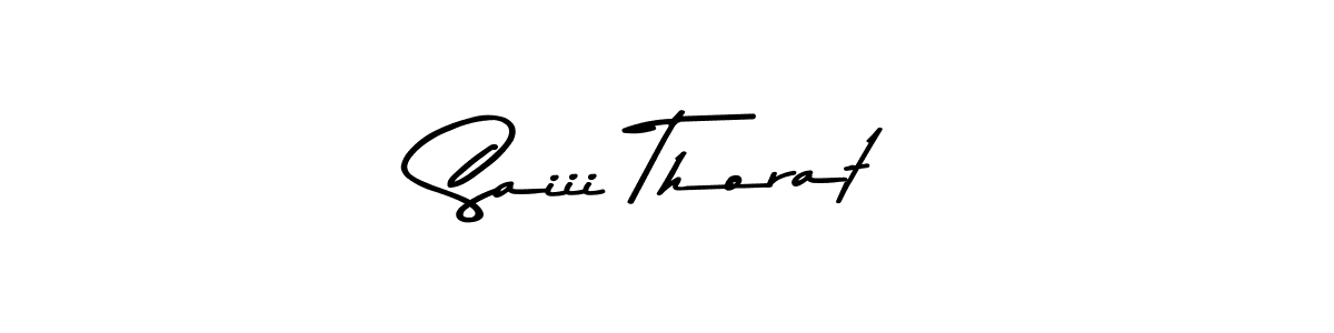 Make a short Saiii Thorat signature style. Manage your documents anywhere anytime using Asem Kandis PERSONAL USE. Create and add eSignatures, submit forms, share and send files easily. Saiii Thorat signature style 9 images and pictures png