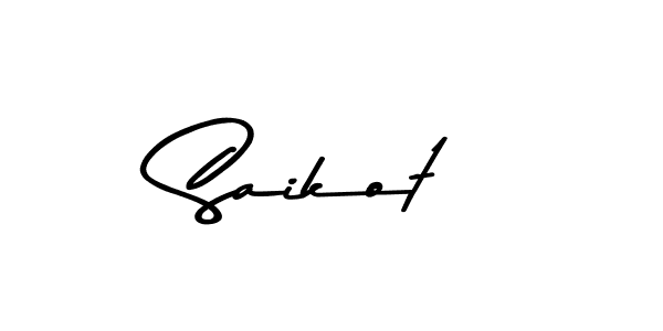 Use a signature maker to create a handwritten signature online. With this signature software, you can design (Asem Kandis PERSONAL USE) your own signature for name Saikot. Saikot signature style 9 images and pictures png