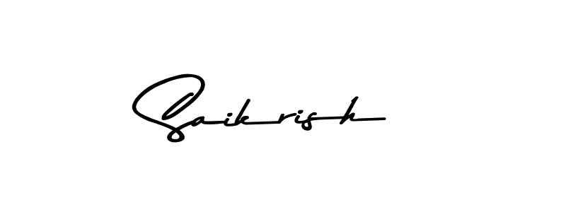 if you are searching for the best signature style for your name Saikrish. so please give up your signature search. here we have designed multiple signature styles  using Asem Kandis PERSONAL USE. Saikrish signature style 9 images and pictures png
