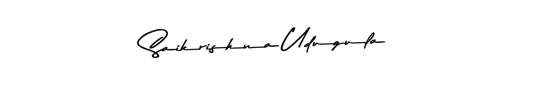 How to make Saikrishna Udugula signature? Asem Kandis PERSONAL USE is a professional autograph style. Create handwritten signature for Saikrishna Udugula name. Saikrishna Udugula signature style 9 images and pictures png