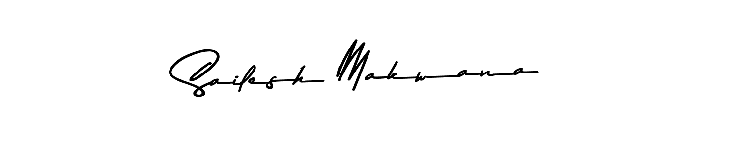 Here are the top 10 professional signature styles for the name Sailesh Makwana. These are the best autograph styles you can use for your name. Sailesh Makwana signature style 9 images and pictures png