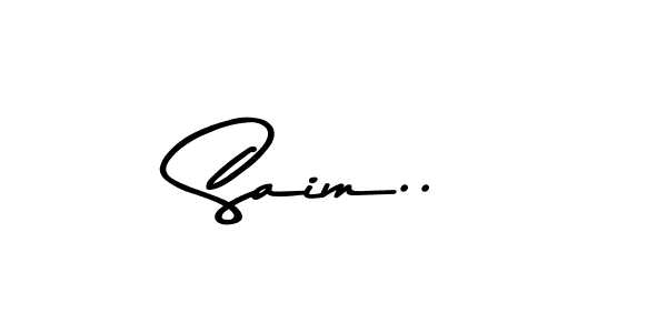 How to Draw Saim.. signature style? Asem Kandis PERSONAL USE is a latest design signature styles for name Saim... Saim.. signature style 9 images and pictures png