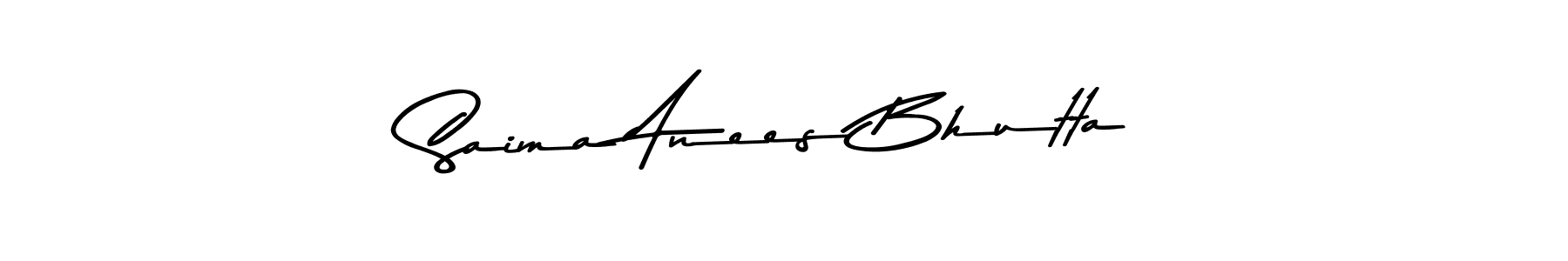 How to make Saima Anees Bhutta signature? Asem Kandis PERSONAL USE is a professional autograph style. Create handwritten signature for Saima Anees Bhutta name. Saima Anees Bhutta signature style 9 images and pictures png
