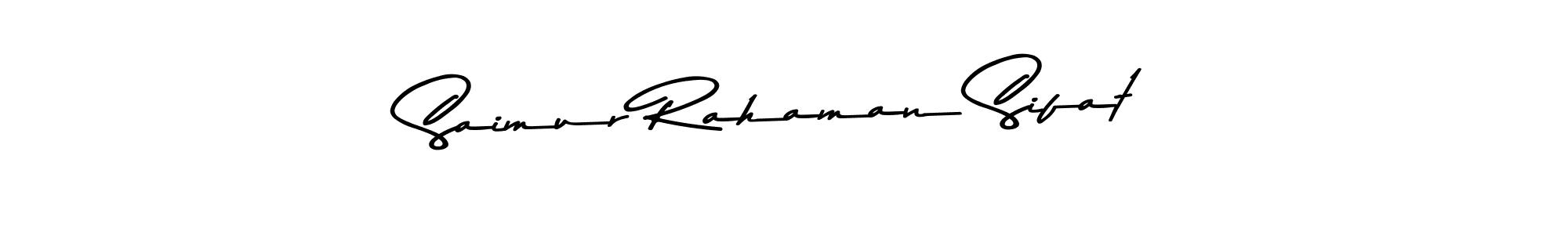 Asem Kandis PERSONAL USE is a professional signature style that is perfect for those who want to add a touch of class to their signature. It is also a great choice for those who want to make their signature more unique. Get Saimur Rahaman Sifat name to fancy signature for free. Saimur Rahaman Sifat signature style 9 images and pictures png