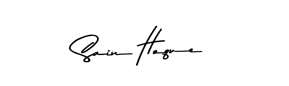Also You can easily find your signature by using the search form. We will create Sain Hoque name handwritten signature images for you free of cost using Asem Kandis PERSONAL USE sign style. Sain Hoque signature style 9 images and pictures png