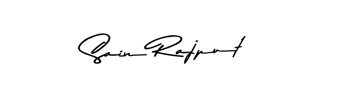 How to make Sain Rajput signature? Asem Kandis PERSONAL USE is a professional autograph style. Create handwritten signature for Sain Rajput name. Sain Rajput signature style 9 images and pictures png