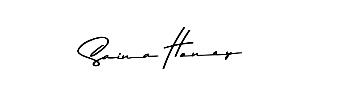 How to make Saina Honey signature? Asem Kandis PERSONAL USE is a professional autograph style. Create handwritten signature for Saina Honey name. Saina Honey signature style 9 images and pictures png