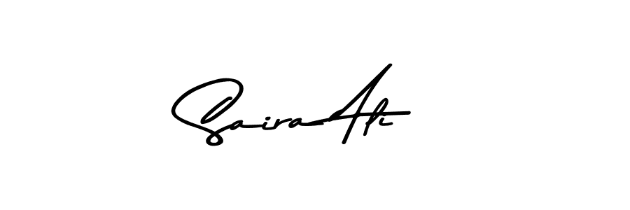 This is the best signature style for the Saira Ali name. Also you like these signature font (Asem Kandis PERSONAL USE). Mix name signature. Saira Ali signature style 9 images and pictures png