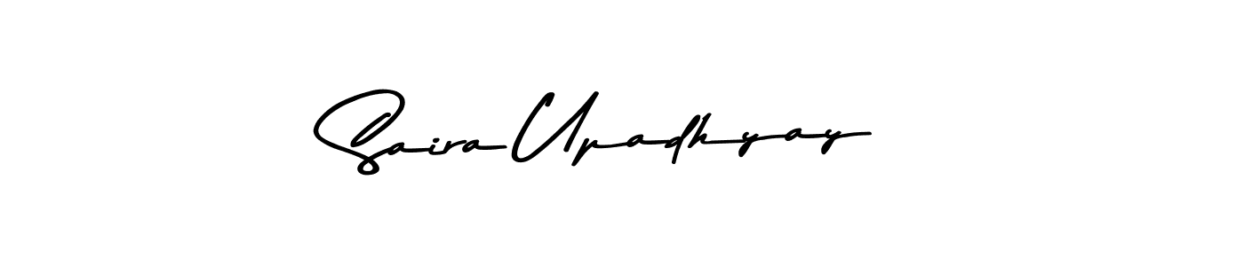 Design your own signature with our free online signature maker. With this signature software, you can create a handwritten (Asem Kandis PERSONAL USE) signature for name Saira Upadhyay. Saira Upadhyay signature style 9 images and pictures png