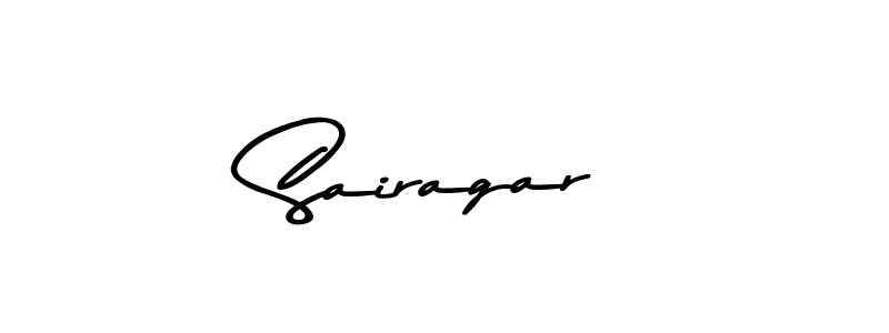 Create a beautiful signature design for name Sairagar. With this signature (Asem Kandis PERSONAL USE) fonts, you can make a handwritten signature for free. Sairagar signature style 9 images and pictures png