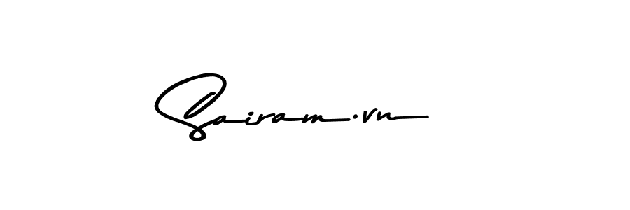 Sairam.vn stylish signature style. Best Handwritten Sign (Asem Kandis PERSONAL USE) for my name. Handwritten Signature Collection Ideas for my name Sairam.vn. Sairam.vn signature style 9 images and pictures png