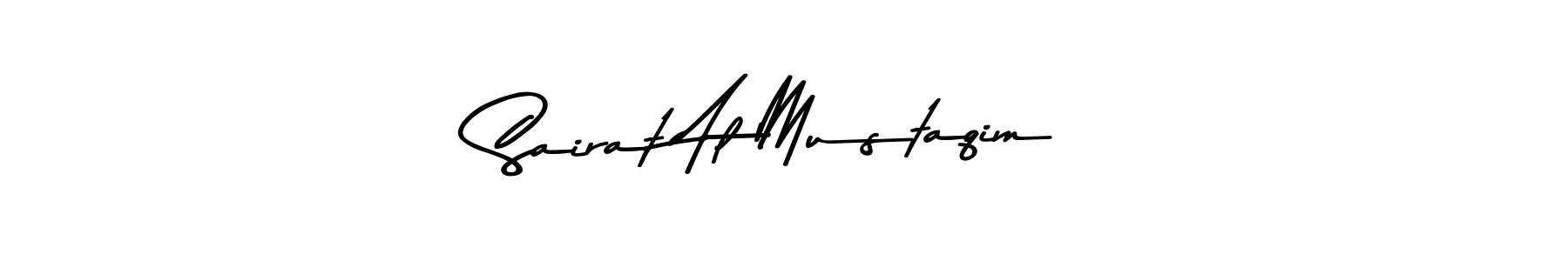 Similarly Asem Kandis PERSONAL USE is the best handwritten signature design. Signature creator online .You can use it as an online autograph creator for name Sairat Al Mustaqim. Sairat Al Mustaqim signature style 9 images and pictures png