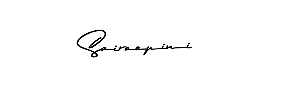 Make a beautiful signature design for name Sairoopini. With this signature (Asem Kandis PERSONAL USE) style, you can create a handwritten signature for free. Sairoopini signature style 9 images and pictures png