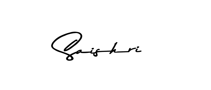 How to make Saishri name signature. Use Asem Kandis PERSONAL USE style for creating short signs online. This is the latest handwritten sign. Saishri signature style 9 images and pictures png