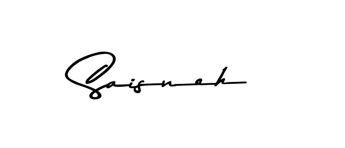 Saisneh stylish signature style. Best Handwritten Sign (Asem Kandis PERSONAL USE) for my name. Handwritten Signature Collection Ideas for my name Saisneh. Saisneh signature style 9 images and pictures png